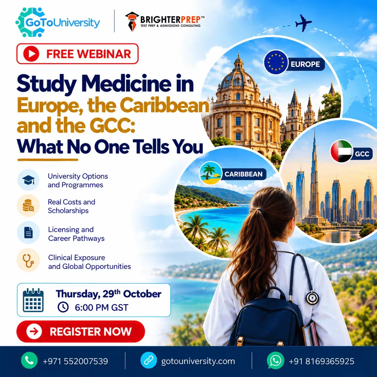 Study Medicine in Europe, the Caribbean and the GCC What No One Tells You